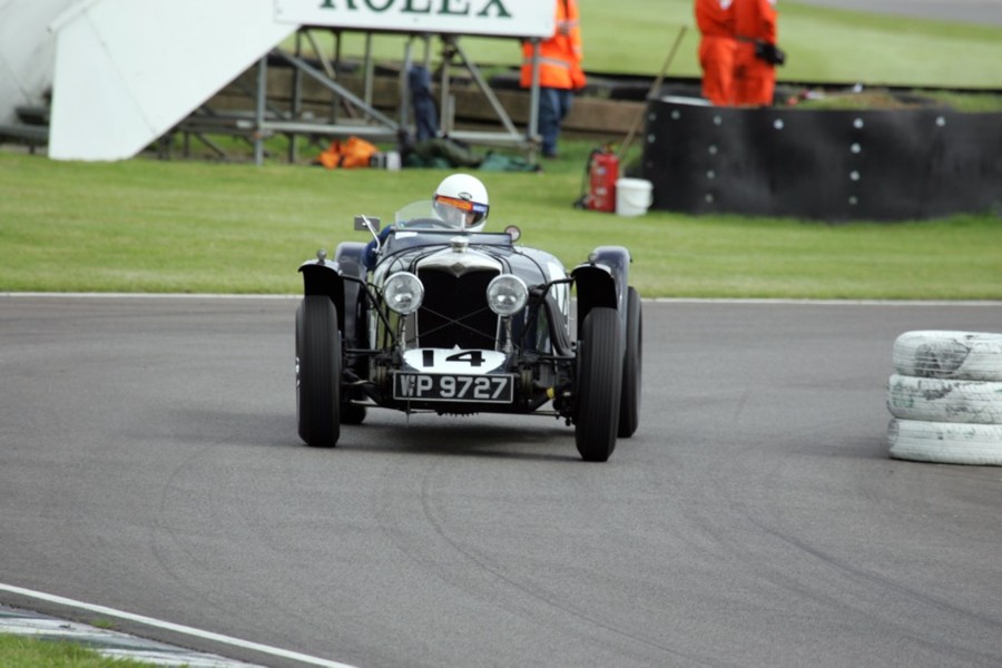 Rob Blakemore and Steve Gordon in Rob's Riley 12/4