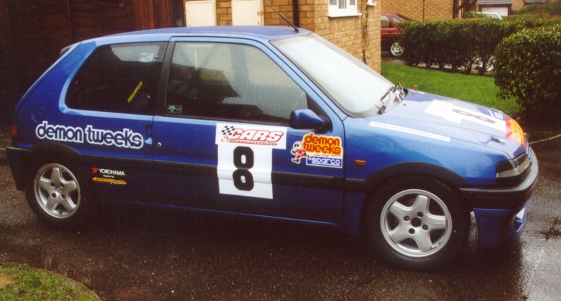 Steve Gordon, Peugeot 106 XSi, Stock Hatch Championship 2001