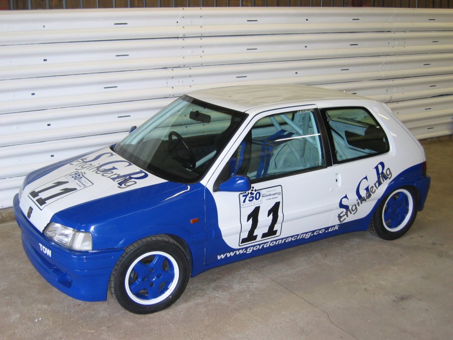 Stock Hatch Peugeot 106 XSi prepared by <a href='http://www.sgr-engineering.co.uk'>SGR Engineering Ltd</a>